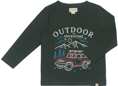 Cherokee Tee-Green Outdoor Adventure