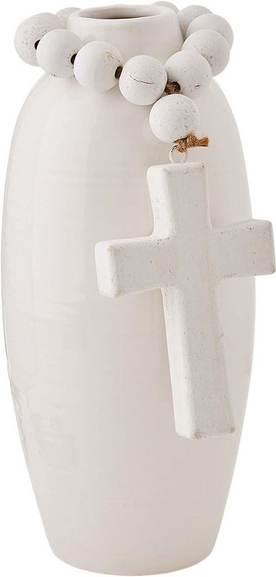 Large Vase w/ Beads