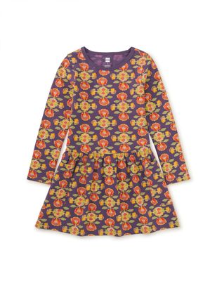 Long Sleeve Pocket Dress-Turkish Rug Floral
