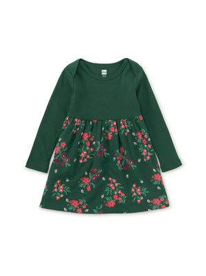 Skirted Baby Dress~Holiday Tea Floral