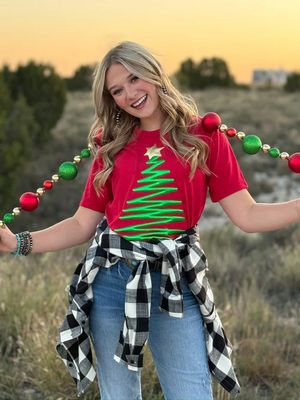 Puff Christmas Tree Sweatshirt
