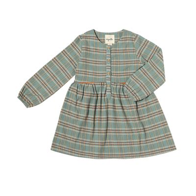 Niki Sage Plaid Dress