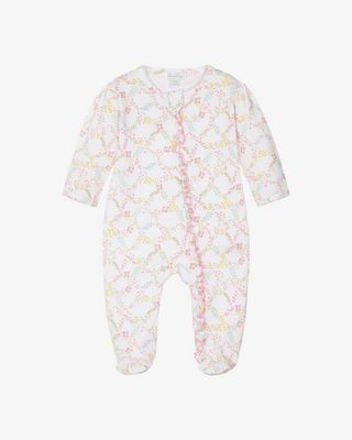 Garden Trellis Footie w/ Zipper