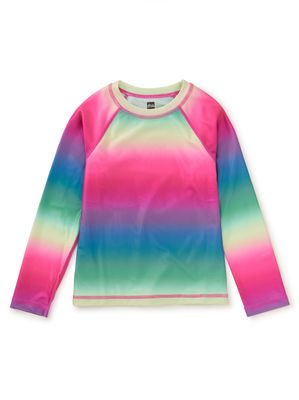 Long Sleeve Rash Guard-Rio de Janiero Rainbow