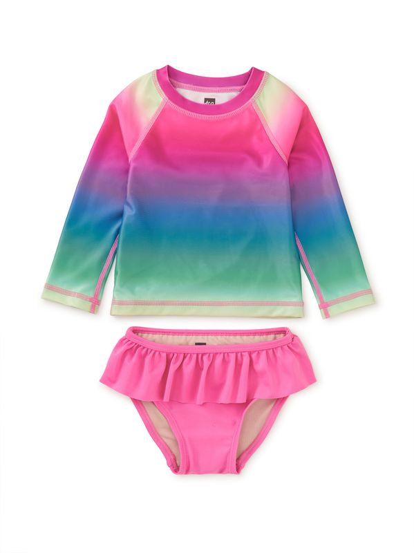 Rash Guard Baby Swim Set-Rio de Janiero Rainbow