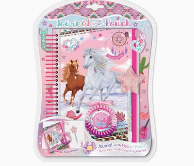 Journal with Pouch,Wild and Free