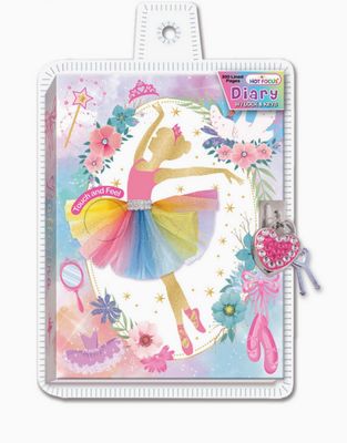 Diary with Lock &amp; Keys, Ballerina Beauties