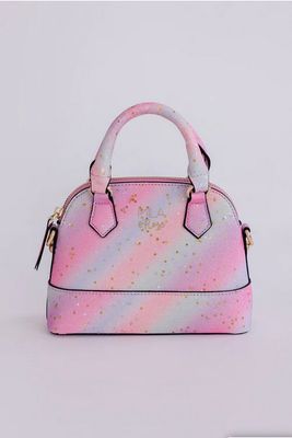 Princess Glitter Girl&#39;s Crossbody Purse
