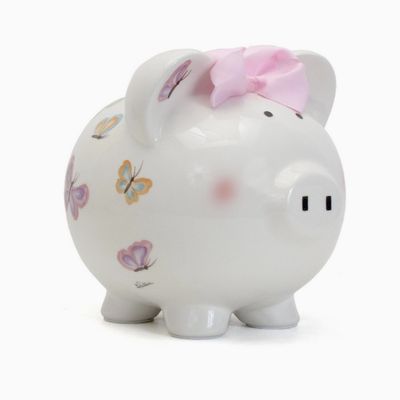 Petite Papillon Piggy Bank