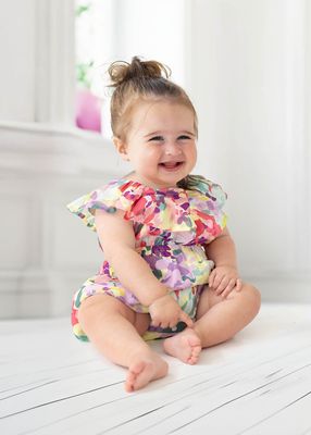 Watercolor Romper