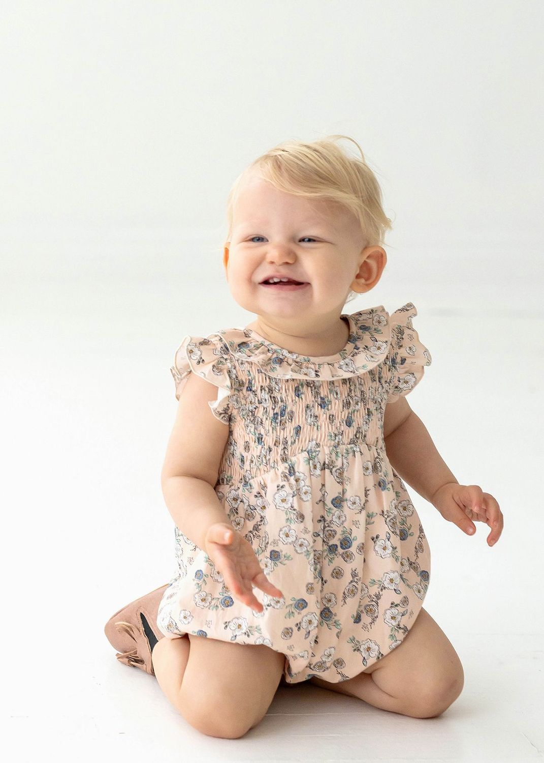 Tea Time Romper, Size: 3M