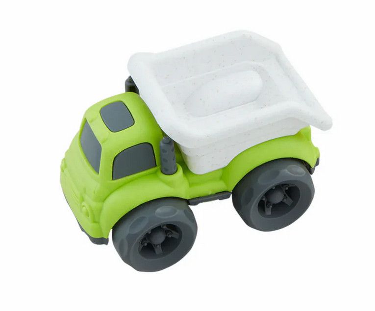 White Mini Wheat Straw Vehicle