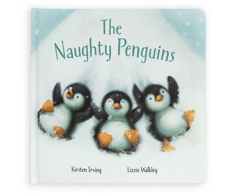 A-95  Jellycat The Naughty Penguins Book