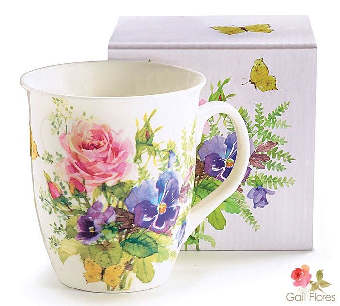 Abundant Blooms Mug 16oz