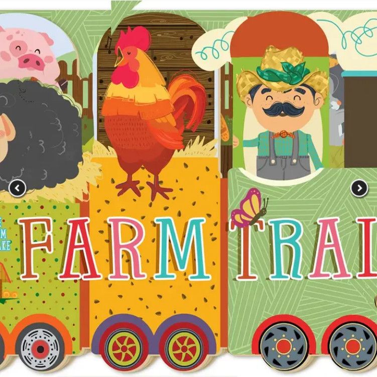 Farm Train Activity Book