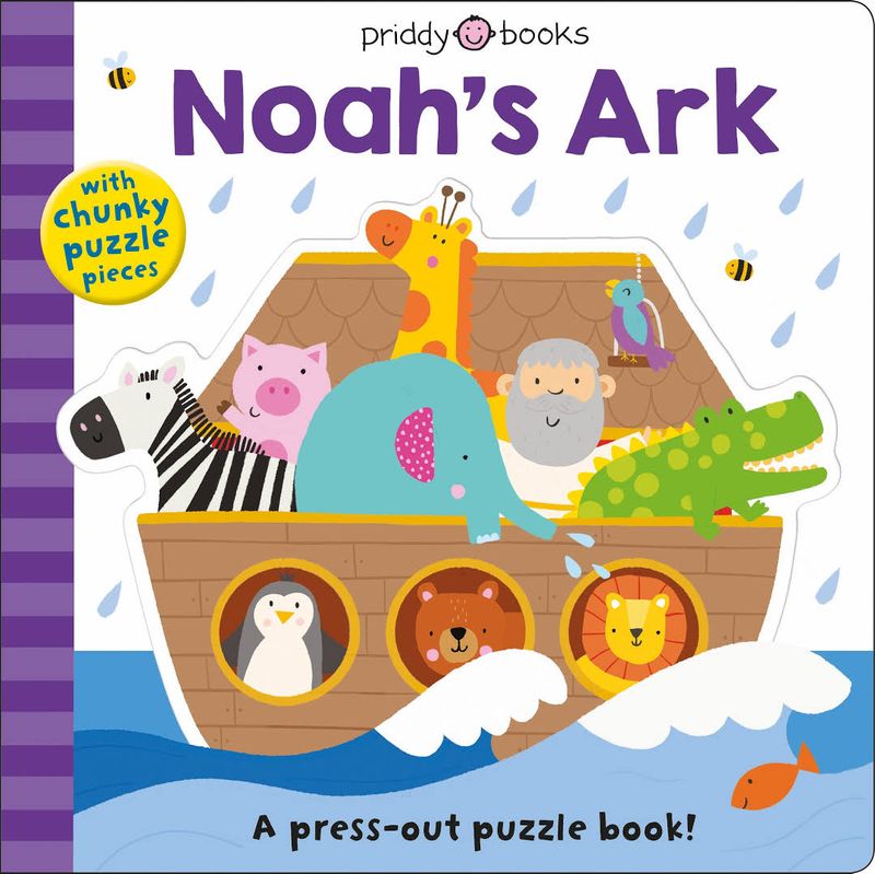 Noah&#39;s Ark Press Out Puzzle Book