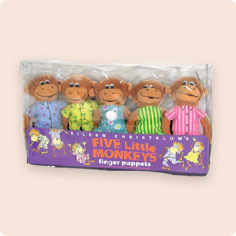 Five Little Monkeys Finger Puppets