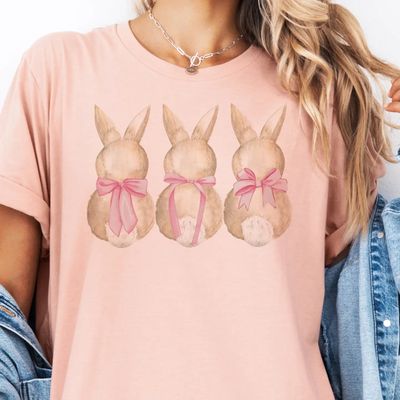 Vintage  Easter Bunny Graphic Tee