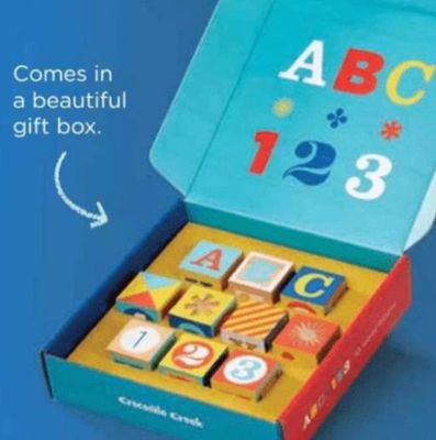 ABC/123 Wood Blocks