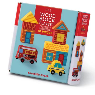 Mini Wood Blocks/Busy City