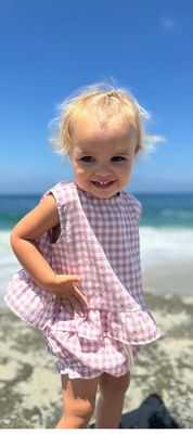 Aria Set-Rose Plaid