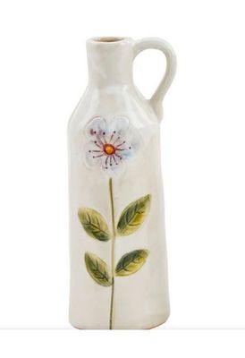 Blue Flower Stem Vase