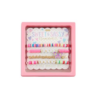 Sweet and Sassy Beaded Bracelet- Sassy