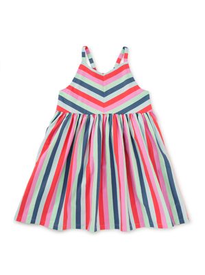 Racerback Twirl Dress-Scarlet
