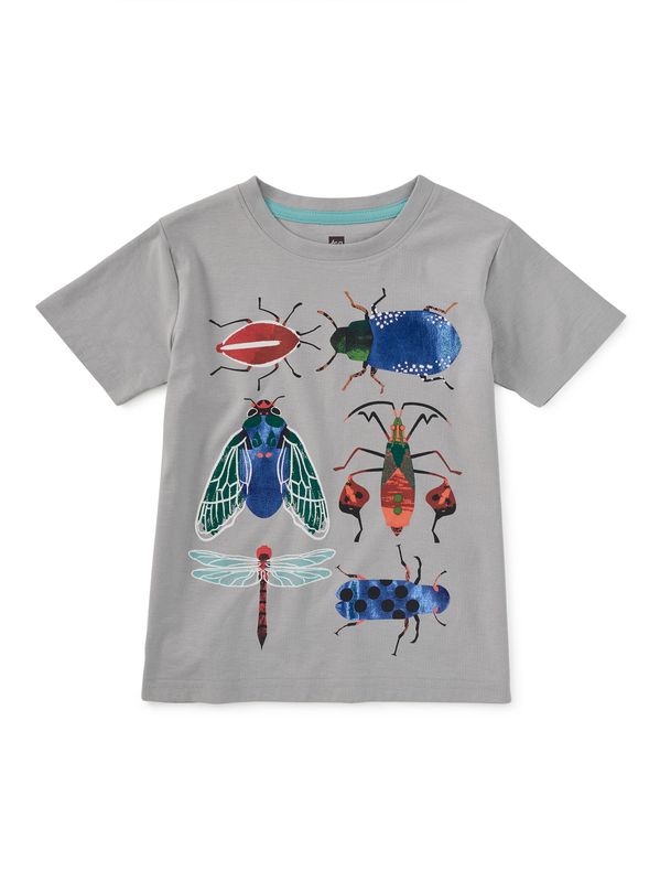 Insect Assortment Graphic Tee -Sidewalk