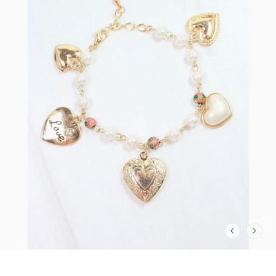 Olsen Charm Bracelet Pearl