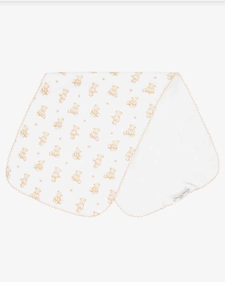Teddy Bear Time Burp Cloth
