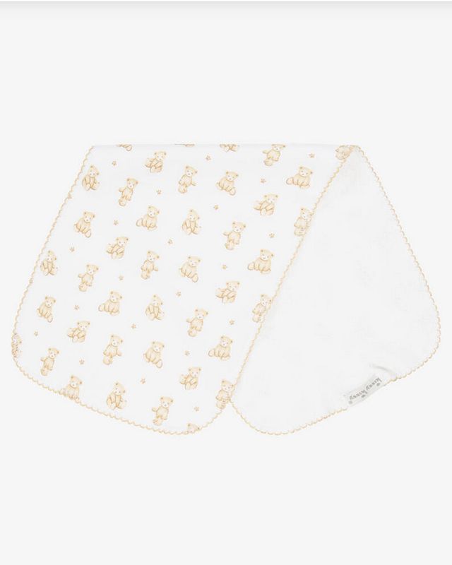 Teddy Bear Time Burp Cloth