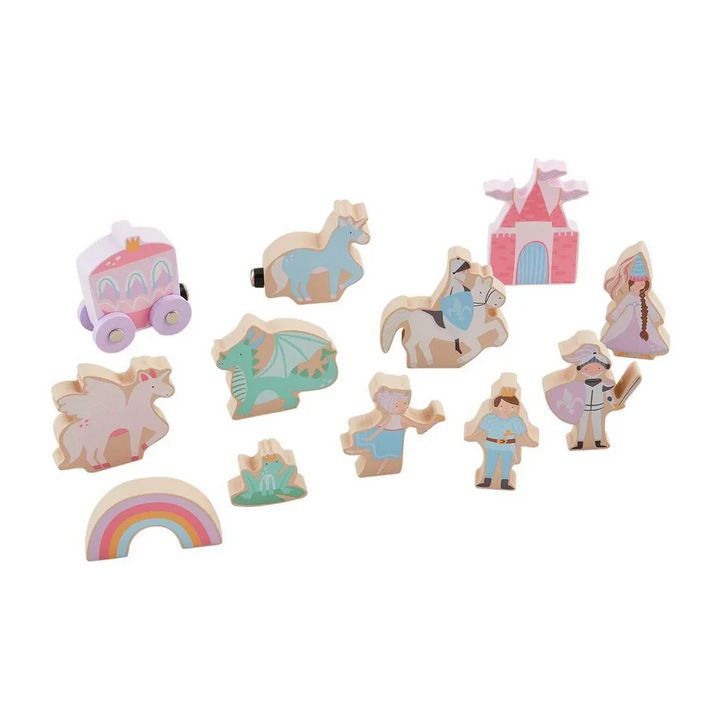 Wood Princess Toy Set