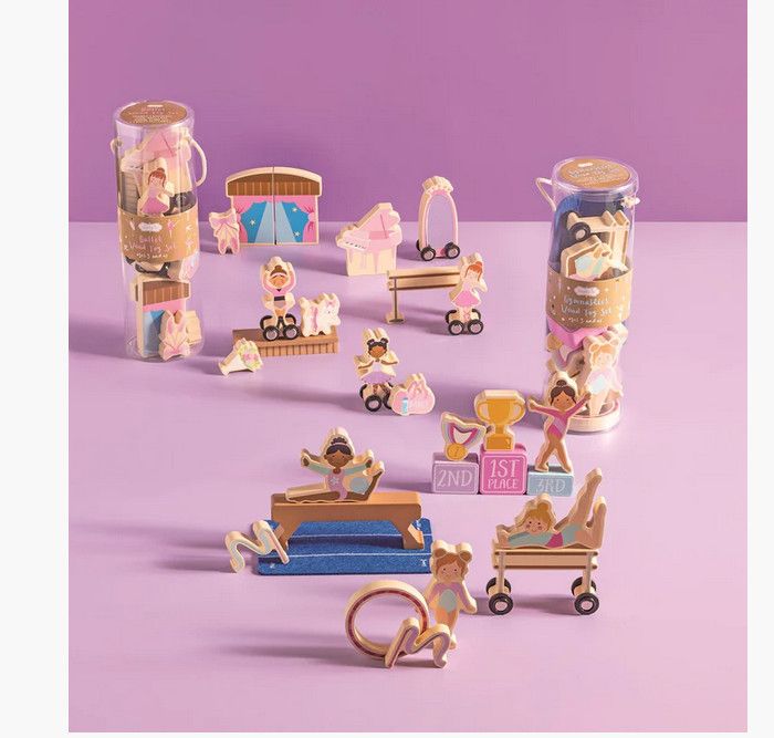 Ballet Wood Toy Set