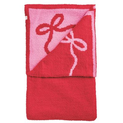 Bow Chenille Blanket