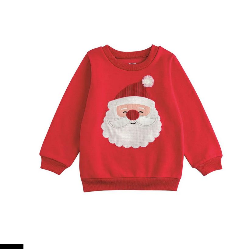 Applique Santa Sweatshirt