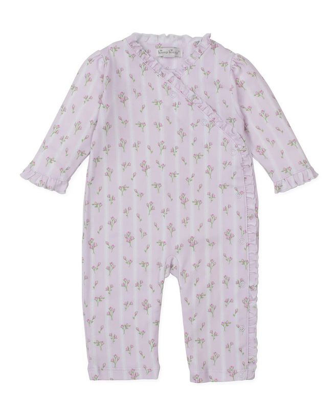 Ribbon Stripe Bouquets Playsuit