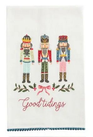 Nutcracker Christmas Printed Towel