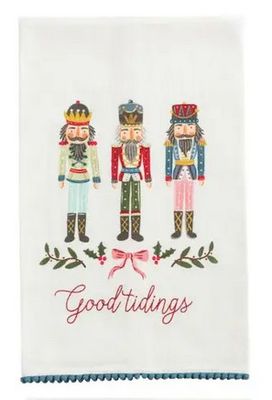 Nutcracker Christmas Printed Towel