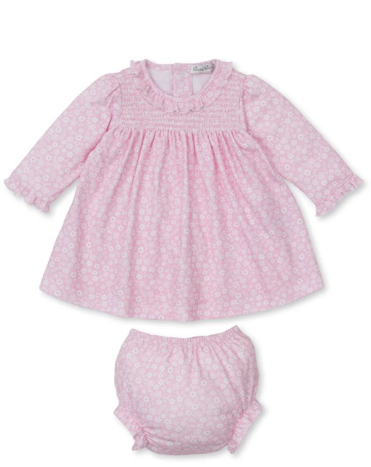 Fall in Bloom Pink Dress Set
