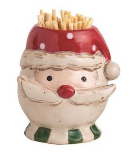 Santa Farm Toothpick Holders