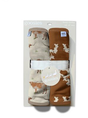 Longhorn Burp Cloth Set