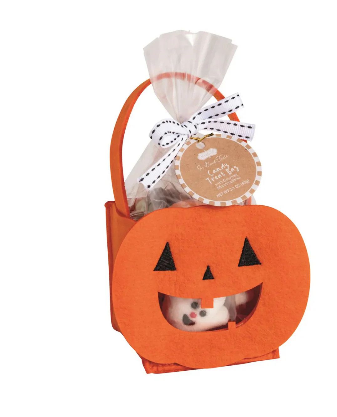 Pumpkin Marshmallow Treat Bag