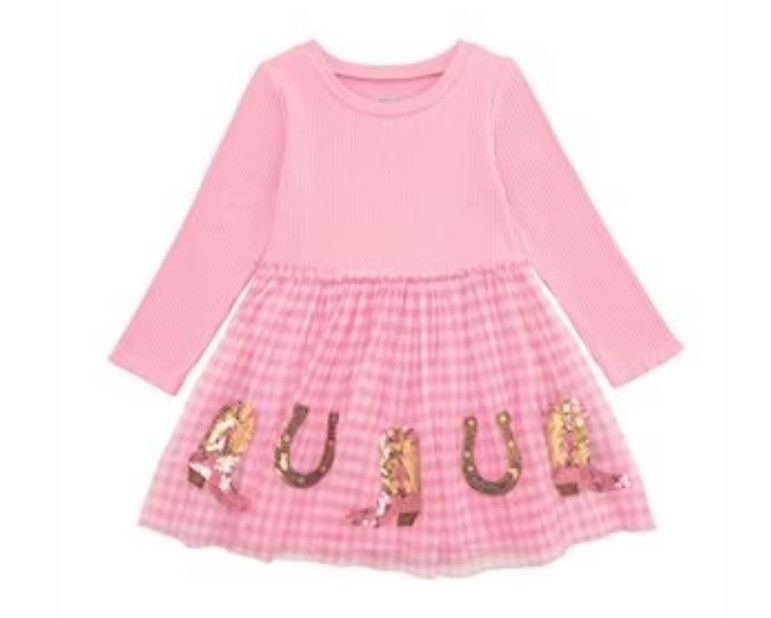 Sequin Western Tutu Dress