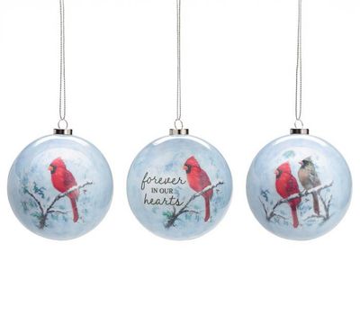 Yuletide Cardinal Ornament 3&quot;