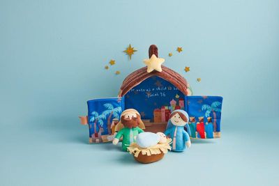 Nativity Musical  Plush Set
