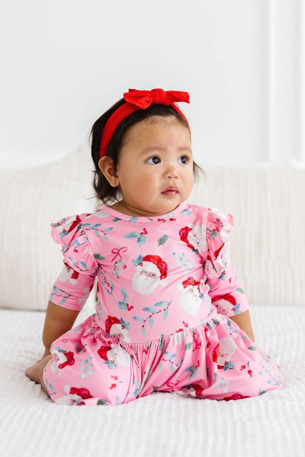 Jolly Old Saint Nick Twirl Bodysuit