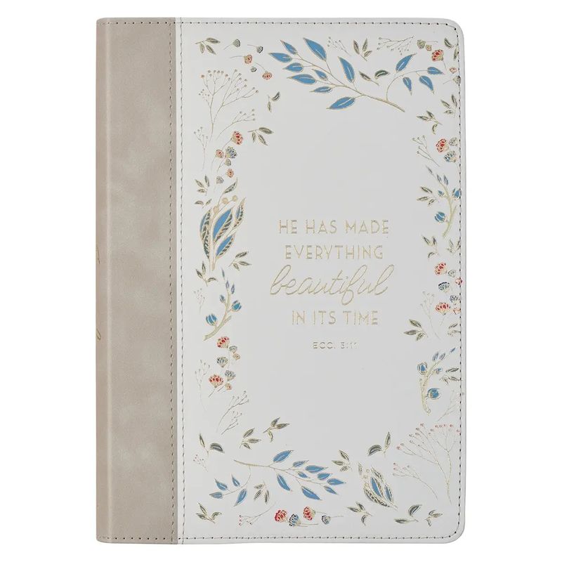 Journal Classic Beige/Cream Everything Beautiful Ecc. 3:11