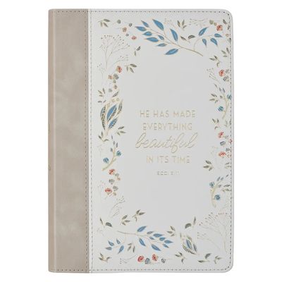 Journal Classic Beige/Cream Everything Beautiful Ecc. 3:11