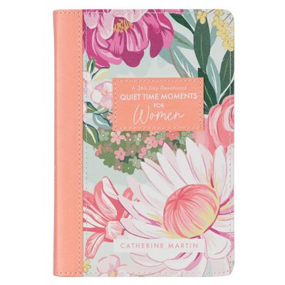 Devotional Quiet Time Moments For Women Faux Leather